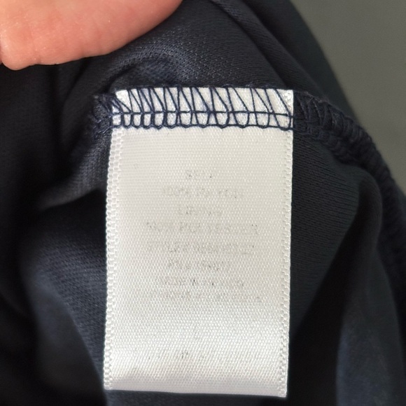 Altar’d State | navy | ruffle | lined | v neck | dress | L - Picture 8 of 9